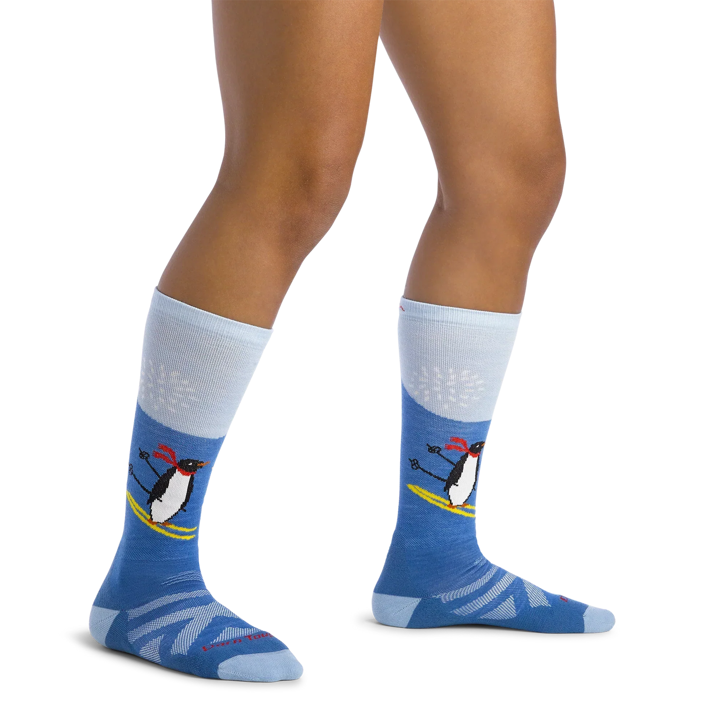 Kids Penguin Peak Over-the-Calf Midweight Ski & Snowboard Socks