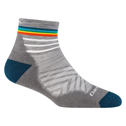 Women's Run Quarter Cushioned Ultra-Lightweight Running Socks