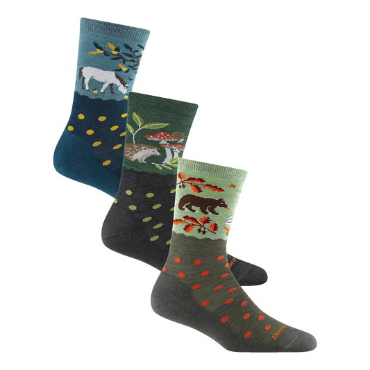 Women's Wildlife Lightweight Lifestyle Crew 3-Pack