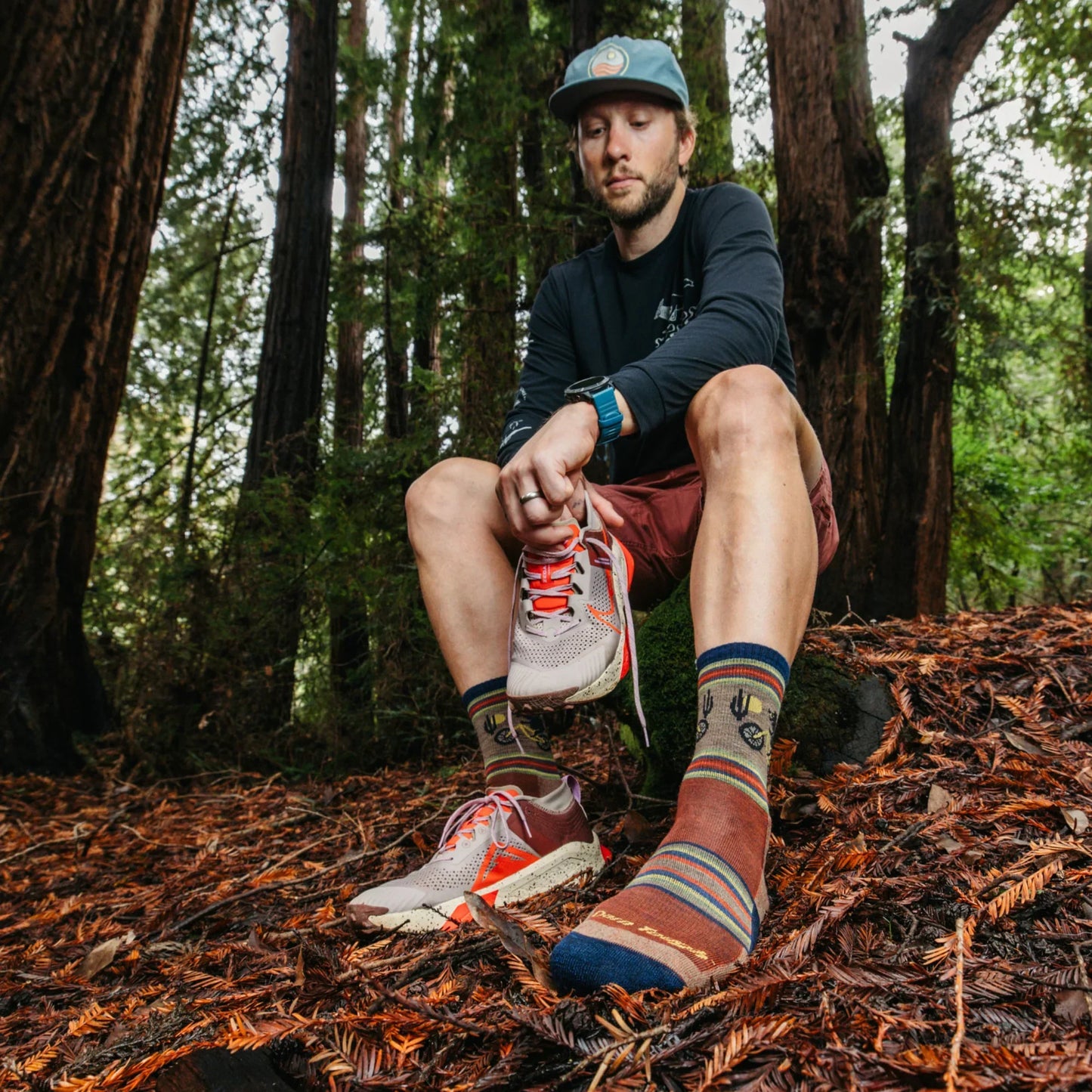 Men's Lightweight Micro Crew Hiking 2-Pack