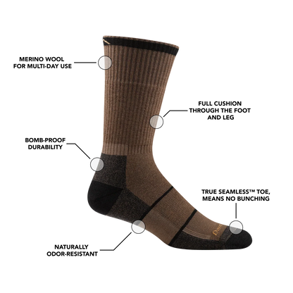 Men's William Jarvis Boot  Midweight Work Sock