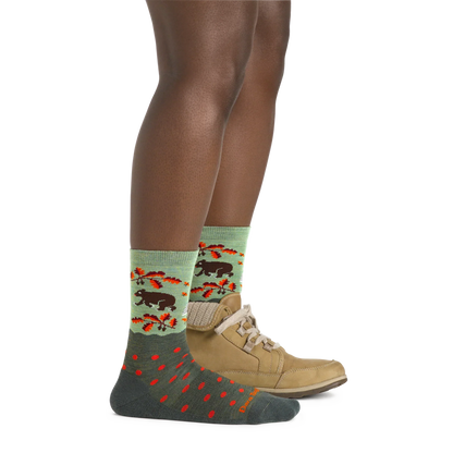 Women's Wild Life Crew Lightweight Lifestyle Socks