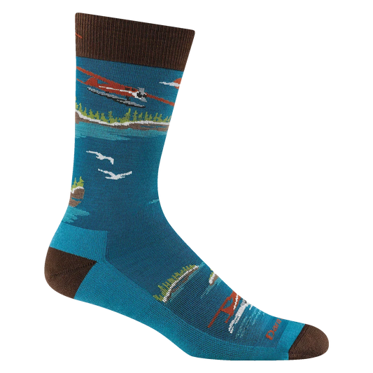Men's Float Boat Crew Lightweight Lifestyle Socks-Last Chance