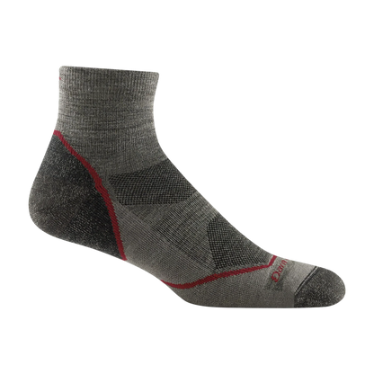 Men's Light Hiker Quarter Lightweight Hiking Socks