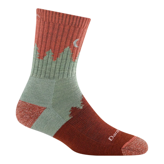 Women's Treeline Micro Crew Midweight Hiking Socks