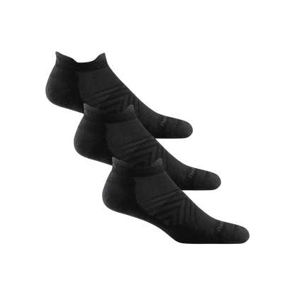 Men's Ultra-Lightweight No Show Tab Run 3-Pack