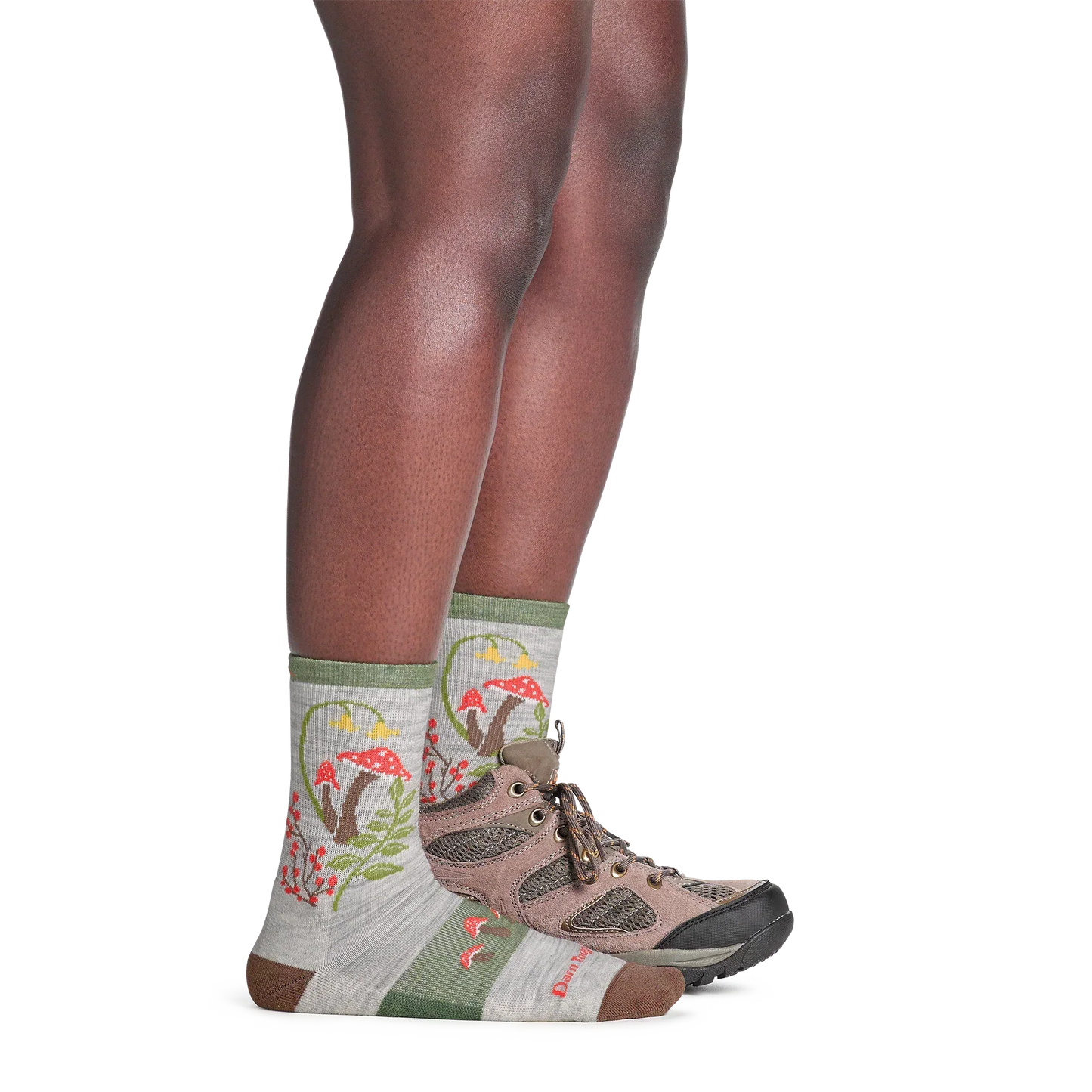 Women's Mellow Mushrooms Micro Crew Lightweight Hiking Socks