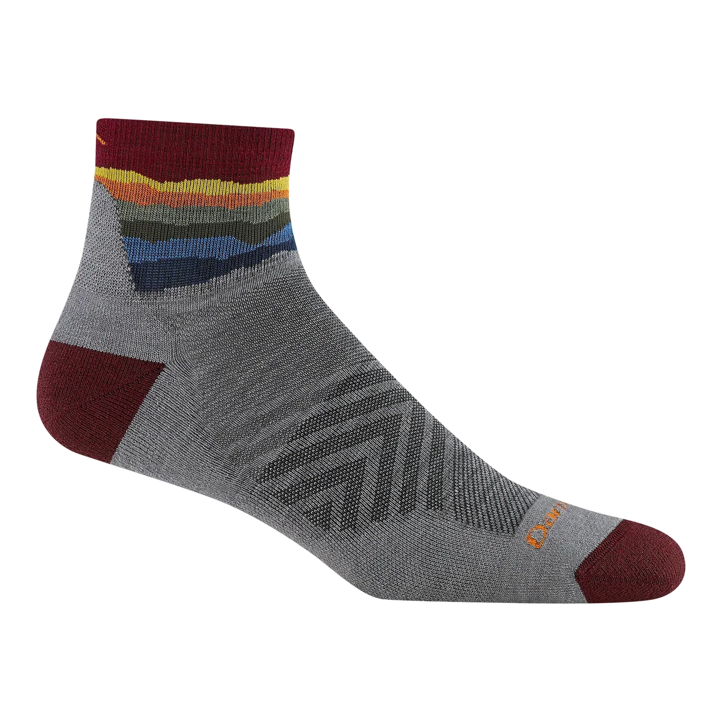 Men's Run Quarter Cushioned Ultra-Lightweight Running Socks