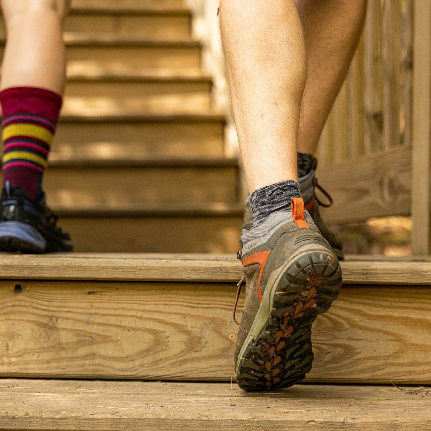 Men's Light Hiker Quarter Lightweight Hiking Socks