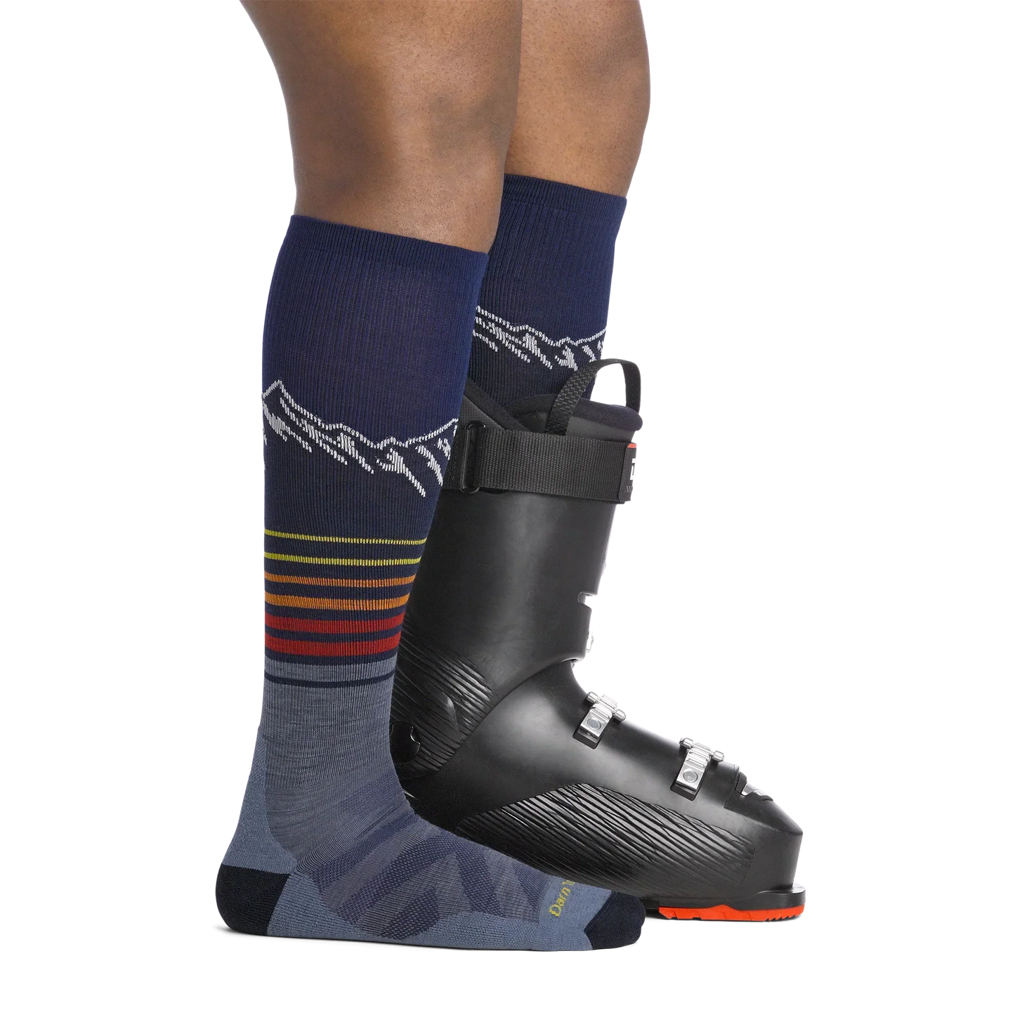 Men's Steep Lines Over-the-Calf Lightweight Ski & Snowboard Socks
