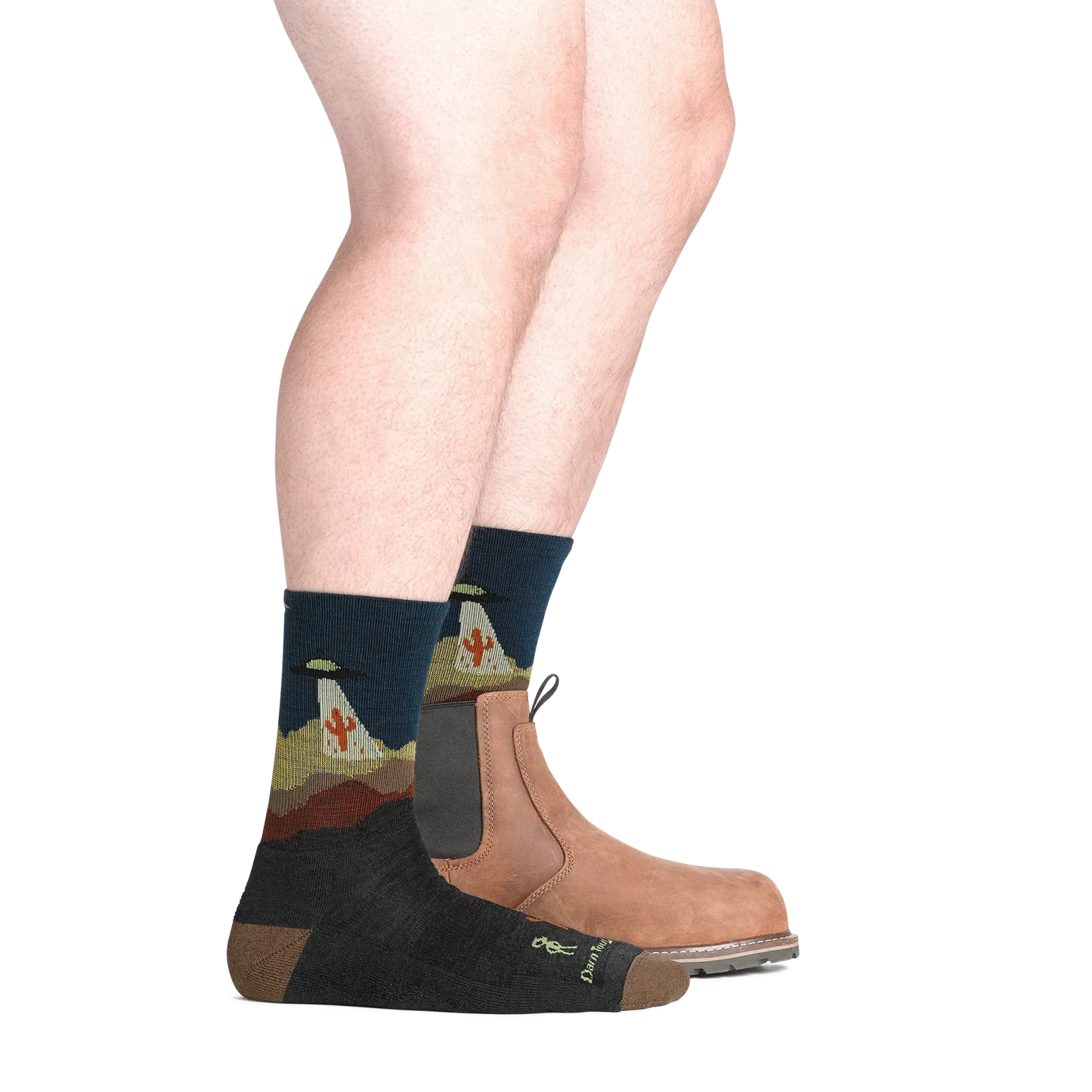 Men's Spaced Out Micro Crew Lightweight Hiking Socks