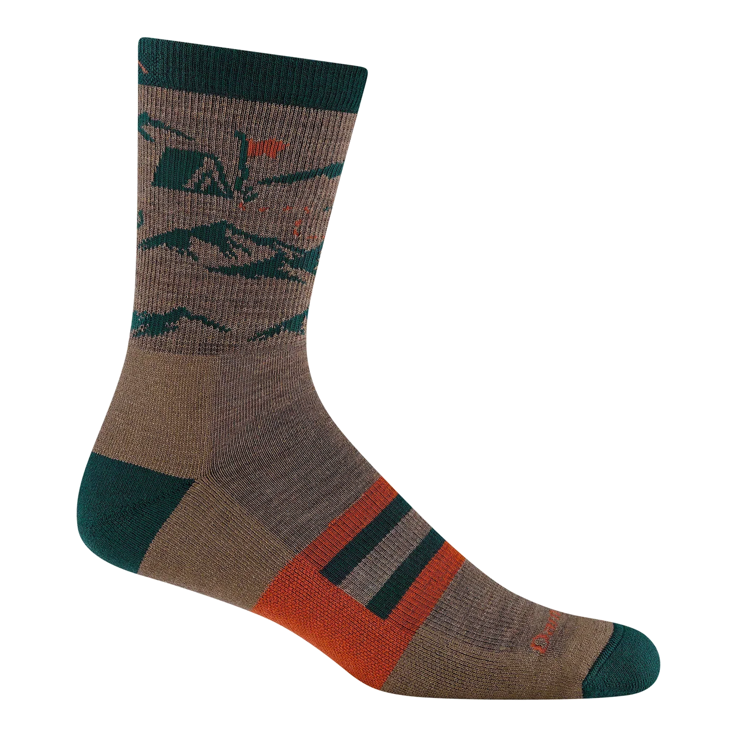 Men's Hike Hike Hut Micro Crew Midweight Hiking Socks-Last Chance