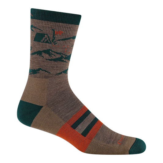 Men's Hike Hike Hut Micro Crew Midweight Hiking Socks-Last Chance