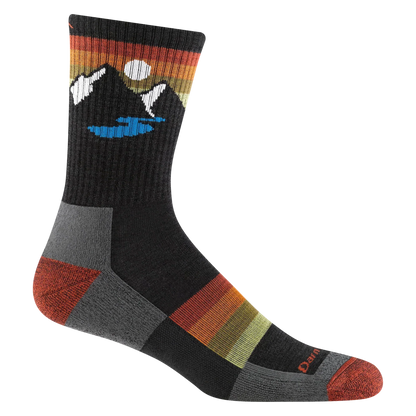 Men's Sunset Ridge Micro Crew Lightweight Hiking Socks