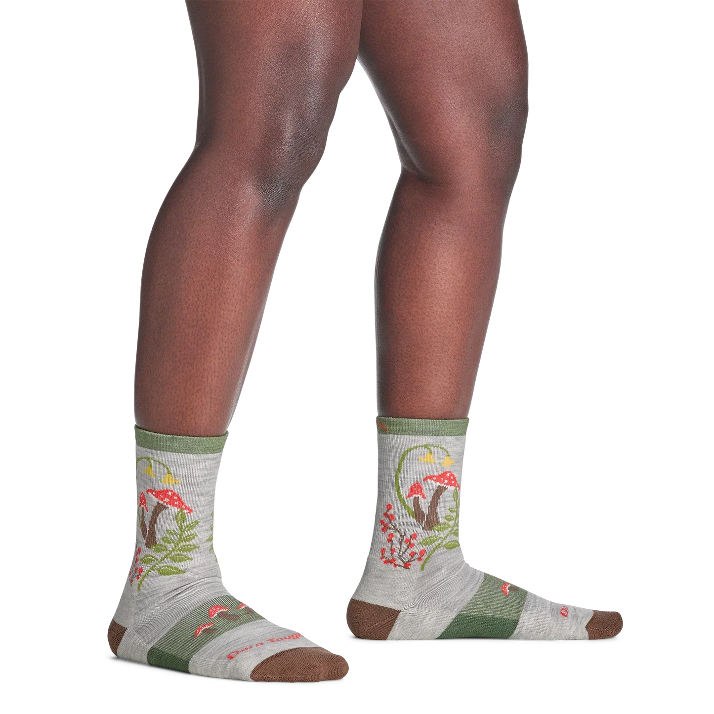 Women's Mellow Mushrooms Micro Crew Lightweight Hiking Socks