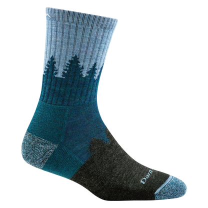 Women's Treeline Micro Crew Midweight Hiking Socks