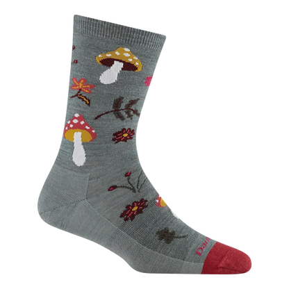 Women's Shroom Bloom Crew Lightweight Lifestyle Socks