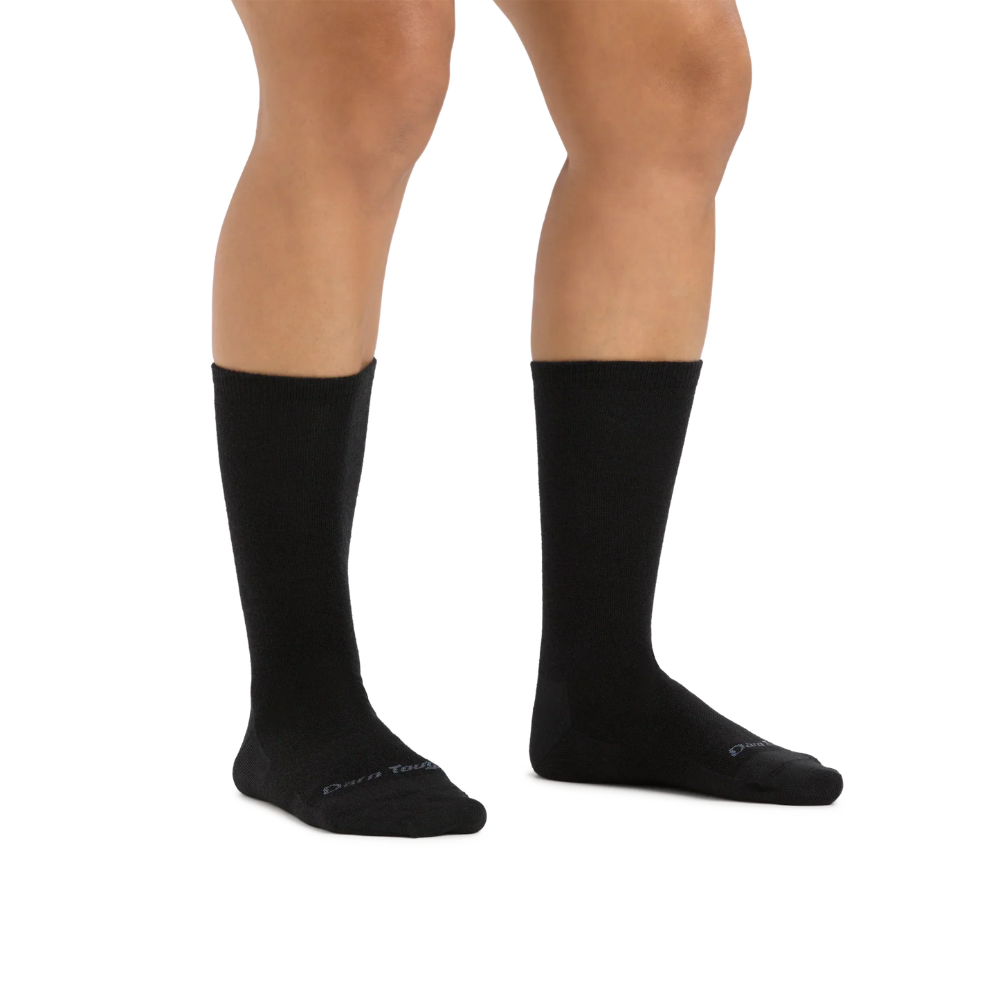Women's Solid Basic Crew Lightweight Lifestyle Socks
