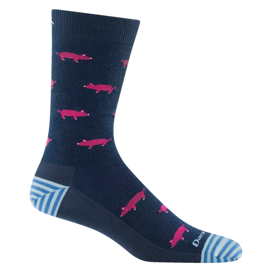 Men's Truffle Hog Crew Lightweight Lifestyle Socks- Last Chance