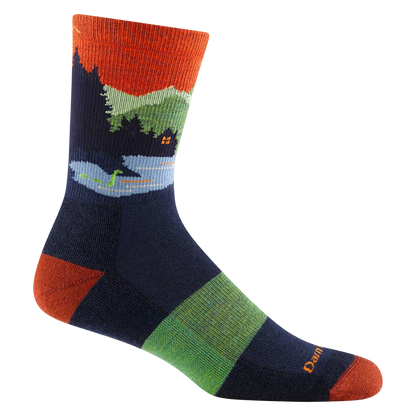 Men's Close Encounters Micro Crew Midweight Hiking Socks