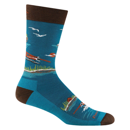 Men's Float Boat Crew Lightweight Lifestyle Socks-Last Chance