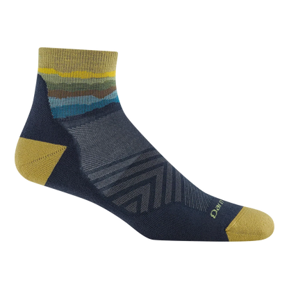 Men's Run Quarter Cushioned Ultra-Lightweight Running Socks